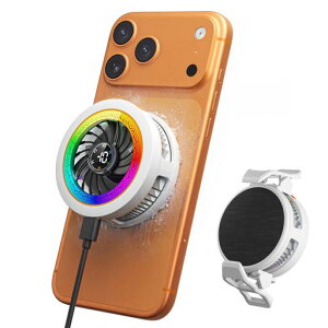 �X�}�z�N�[���[�yAi�����p���[���߁z�X�}�z��p�t�@�� �y���`�F�f�q MagSafe�Ή� 3�i���ʒ��� ���C��/�N���b�v��2Way ���x/�p���[�\�� USB���d�� �X�}�z�M�΍� iPhone/Android�Ή�