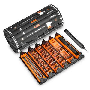 ONEVAN�d���h�����h���C�o�[138in1�����h���C�o�[�d�����^�d�������h���C�o�[�Z�b�g�[�d���d��0.3N.m�蓮5N.m�y���^LED���C�g�Â����y�ʐ�p�P�[�X�t�����t�]���v�p�ዾ�p�����@��C��