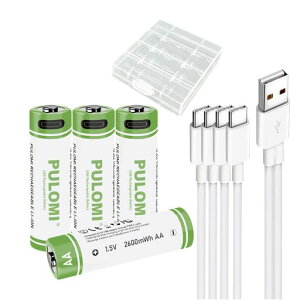 USB`ECI[dPOdrAe1.5V2600mWh[dP3`[drA1.5ԋ}[dA1200TCNA^CvC|[gP[utAóA4pbNrechargeablebatteryaa