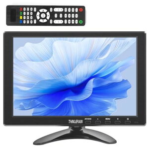 Thinlerain 10.1�C���`���j�^�[ ���^ �f�B�X�v���C �t���f�B�X�v���C ���j�^�[/HDMI VGA AV BNC USB �|�[�g/1920x1200/16:10/178°����/VESA�}�E���g/�X�s�[�J�[����/�����R��