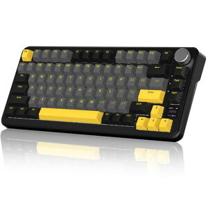 ATTACK SHARK X85Pro �Q�[�~���O�L�[�{�[�h ���C�����X 3���[�h�ڑ� �K�X�P�b�g�}�E���g ���j�A OEM�J�X�^�}�C�Y (���̖�)