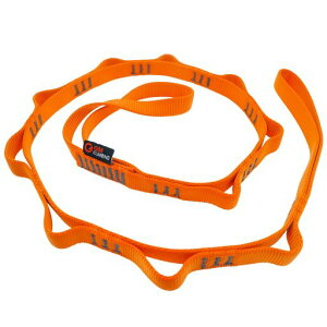 GM CLIMBING 22kN CE UIAA�F�� 16mm �i�C�����f�C�W�[�`�F�[�� �X�����O 120cm �G�C�h�N���C�~���O ���b�y�� �󒆃��K �n�����b�N �X�����O �X�g���b�v�x���g 1�{����