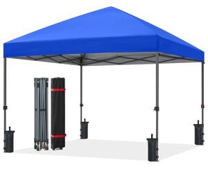 ABCCANOPY�^�[�v�e���g�����^�b�`�Z���^�[���b�N3m/2.5m/2m�����x�X�`�[���t���[��3�i�K���߃L���X�^�[�o�b�O�t��8�l�p��^�g���ȒP�ՔM���ϐ����t���i�t��(2.5M/�u���[)