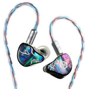 HiFiGo Juzear �_ Defiant �Q�[�~���O�C���z�� �L���C���C���[ ���j�^�[ 3BA + 1DD �C�A�t�H���n�C�G���h HiFi���� �⃁�b�L���P�[�u�� 2-pin 0.78mm���Չ��� �f��ӏ�/TV����/�Q�[���p