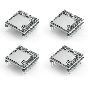 Aideepen4MiniMP3v[[DFPlayerI[fBIW[AMP3WAVWMÂ𓝍fR[_[ATF}CNSDJ[hUfBXNT|[g{CXyvZbTW[ɑΉ