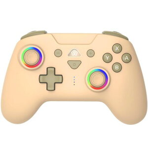 FONLAM Switch�Ή� �R���g���[���[ iOS/PC/Android�ɂ��S�Ή� �S�����O�� RGB���C�g �z�[���X�e�B�b�N �f�b�h�]�[���Ȃ� �z�[���g���K�[ ���j�A�g���K�[ �Q�[���p�b�h �}�N���@�\ �����A�� �h���t�c