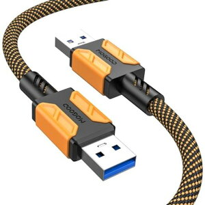 MOGOODUSB�����P�[�u��USB3.0�P�[�u���^�C�vA-�^�C�vA�I�X-�I�X(2m)USBtoUSB�P�[�u��HDD�G���N���[�W���A�J�����A�菑���{�[�h�ATVBox�A�J�����ADVD�v���[���[�A�v�����^�A���f���Ȃǂƌ݊�������p