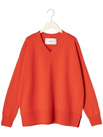 アダワス ADAWAS レディース CASHMERE BLENDED V P/O カシミアブレンド Vネックプルオーバーニット ADWS-101-40