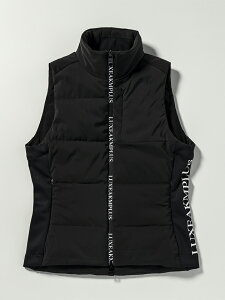 NXGCPCGvX LUXEAKMPLUS St STAND ZIP BATTING VEST FIT SȃxXg LAOL-23041