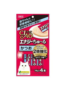 いなば CIAO(チャオ) エナジーちゅ〜る かつお味 14g×4本入り SC-162
