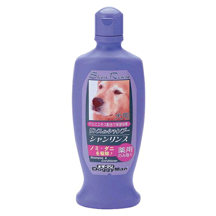 楽天市場 ドギーマン シャンリンス 薬用ノミ取り 犬用 300ml アイム