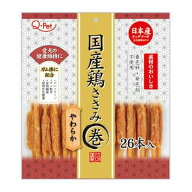 KPF(九州ペットフード) Q-Pet 国産鶏ささみ巻きやわらか22本