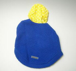 限定セール!アネスト 水玉フードフリース 青 SSサイズ NO.6205【メール便対応商品 メール便の場合他の商品との同梱不可】