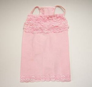 限定セール!アネスト 4段レースキャミソール 薄桃 SSサイズ NO.6182【メール便対応商品 メール便の場合他の商品との同梱不可】