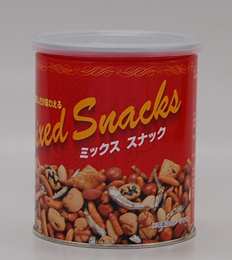 タクマ ミックススナック 缶 194g（赤缶） 北海道、東北、沖縄地方は別途送料あり
