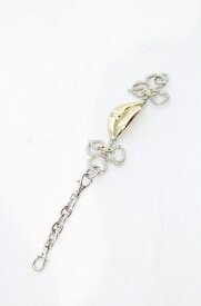 税込3980円以上購入で【送料無料】【USED】Vivienne Westwood / LIP ブレスレットヴィヴィアンウエストウッド ビビアン シルバーxゴールド 【中古】 O-25-06-15-047-ac-YM-ZH