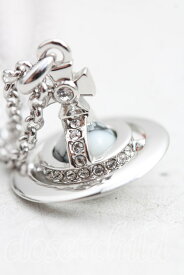 税込3980円以上購入で【送料無料】【USED】Vivienne Westwood / ニュープチオーブネックレスヴィヴィアンウエストウッド ビビアン シルバー 【中古】 H-25-03-09-062-nl-IN-ZH