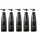 【送料無料 5本セット】トリートメント不要 アイナボーテPPTコラーゲン＆シルクシャンプー400ml 脂性肌用 男性 キャピキシル ヘマチン 羽毛ケラチン ペリセア配合 スカルプシャンプー ノンシリコン シャンプー
