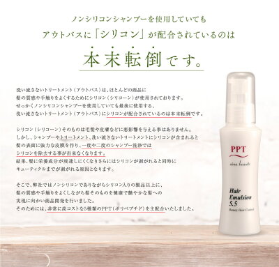 楽天市場 ゆうメール 送料無料 洗い流さない美容乳液 アイナボーテpptヘアエマルジョン5 5 ノンシリコン ヘマチン ペリセア リピジュア配合 アイナスタイル