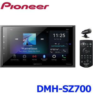 Pioneer pCIjA carrozzeria JbcFA DMH-SZ700 fBXvCI[fBI 6.8V^Ch VGA Bluetooth USB `[i[EDSPCjbg