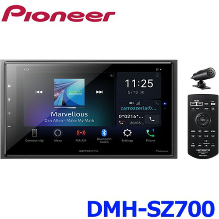 楽天市場】Pioneer パイオニア carrozzeria カロッツェリア DMH-SZ700  