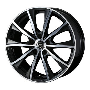 ylszWEDS EFbY 0039914 A~zC[1{ RIZLEY MG 16C` 6.5J CZbg+53 5 PCD114.3 BLACK METALLIC/POLISH