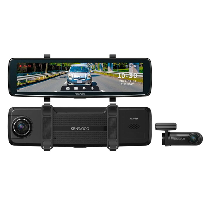 楽天市場】KENWOOD ケンウッド ナビ連携 デジタルルームミラー型 