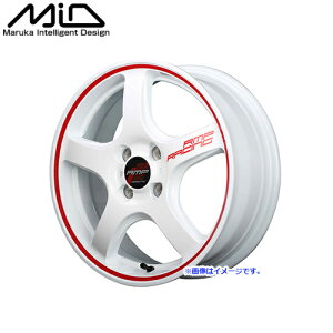 MID }JT[rX A~zC[ 1{ RMP RACING [VO R50 16C` 1660 6J CZbg+43 z[4H PCD100 zCg/bhC