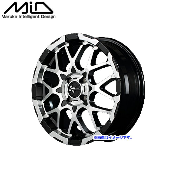 楽天市場】MID マルカサービス アルミホイール 1本 NITRO POWER 
