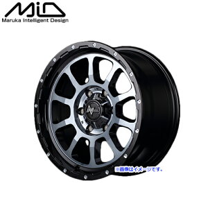 MID }JT[rX A~zC[ 1{ NITRO POWER iCgp[ M10 PERSHING p[VO 16C` 1665 6 1/2J CZbg+38 z[6H PCD139.7 BK/}VjO/ubNNA