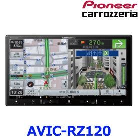 カロッツェリア パイオニア AVIC-RZ120 カーナビ 楽ナビ 7インチ Bluetooth USB チューナー AV一体型メモリーナビゲーション