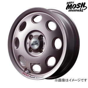 MID �}���J�T�[�r�X �A���~�z�C�[��1�{ 299MOSH MANEKI 15�C���` ������4.5 inset+45 4H PCD100 MOMO