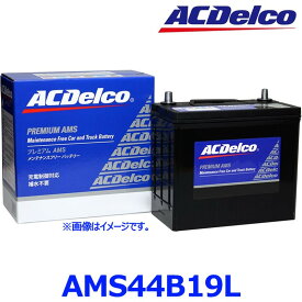 AC Delco ACデルコ AMS 44B19L (L端子) 国産車用 充電制御車 カーバッテリー プレミアムAMSバッテリー AMS44B19L