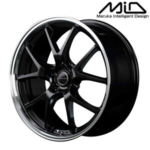 MID }JT[rX A~zC[1{ VERTEC ONE EXE 5 17C` 7.0J inset+48 5H PCD114.3 ObV[ubN/|bV