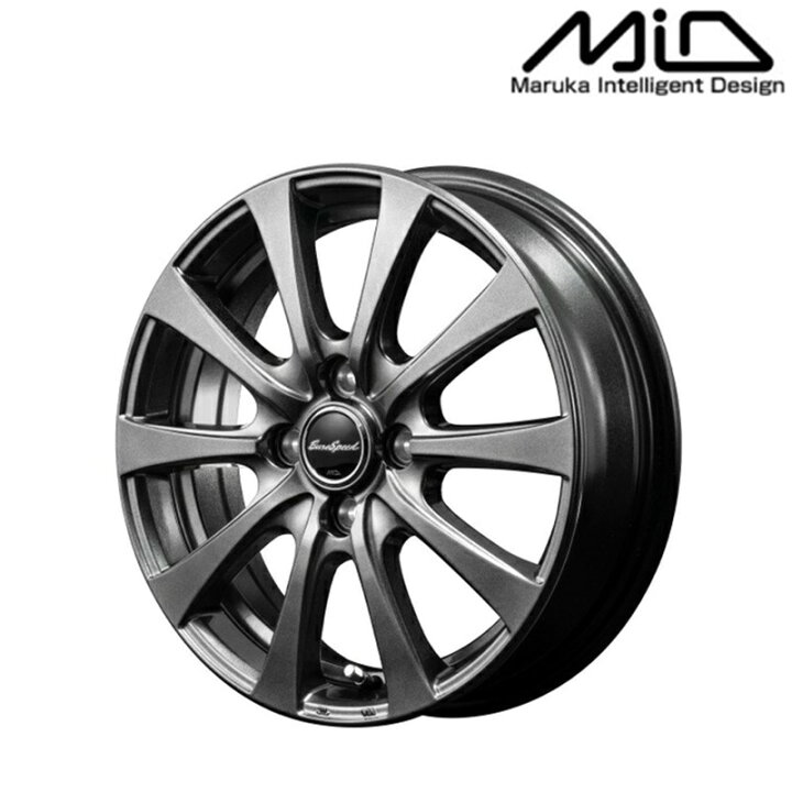 楽天市場】MID マルカサービス アルミホイール1本 ユーロスピード 