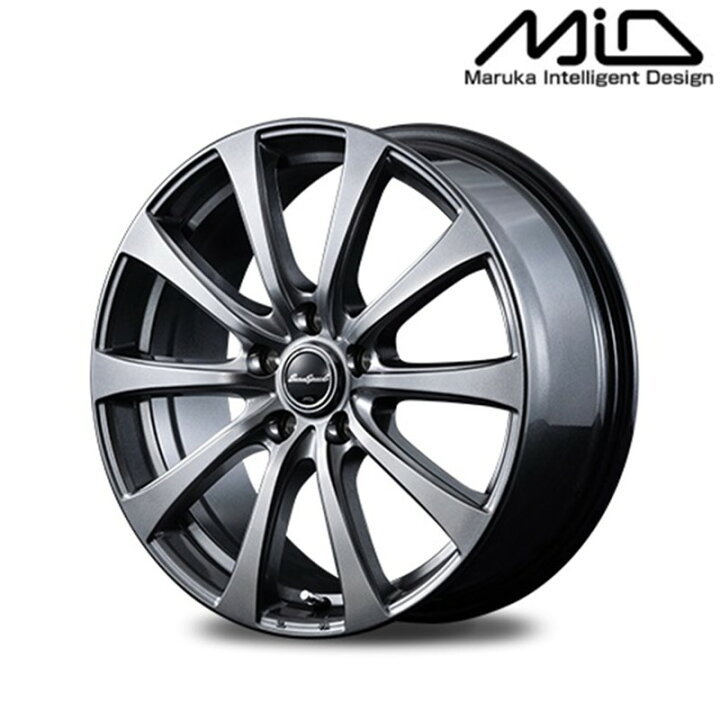 楽天市場】MID マルカサービス アルミホイール1本 ユーロスピード 