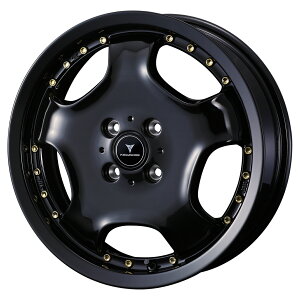 �y4�{�w���œ��T�t�zWEDS �E�F�b�Y 0041839 �A���~�z�C�[��1�{ NOVARIS ASSETE D1 15�C���` ������4.5J �C���Z�b�g+45 4�� PCD100 BLACK/GOLD PIERCE