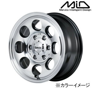 MID �}���J�T�[�r�X �A���~�z�C�[��1�{ �K���V�A Garcia Palm8 15�C���` ������6.0 inset+33 6H PCD139.7 ���^���b�N�O���[/�|���b�V��