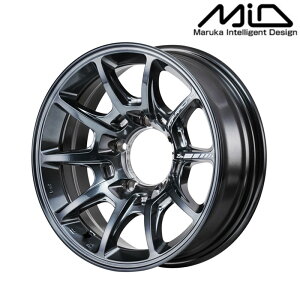 MID �}���J�T�[�r�X �A���~�z�C�[��1�{ RMP RACING R25 Plus 16�C���` ������5.5 inset-25 5H PCD139.7 �f�B�[�v�`�^���V���o�[