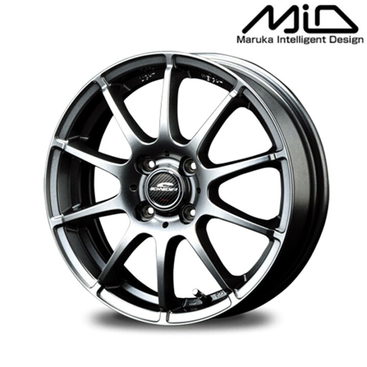 楽天市場】MID マルカサービス アルミホイール1本 シュナイダー 