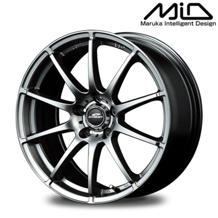 楽天市場】MID マルカサービス アルミホイール1本 シュナイダー 