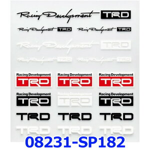 TRD MINI STICKER SET ~jXebJ[Zbg 08231-SP182 䂤pP
