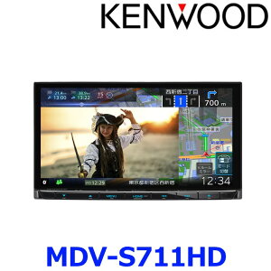 KENWOOD PEbh MDV-S711HD ʑir AVirQ[V 7V^ 180mmf J[ir