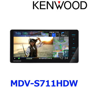 KENWOOD PEbh MDV-S711HDW ʑir AVirQ[V 7V^ 200mmChf J[ir