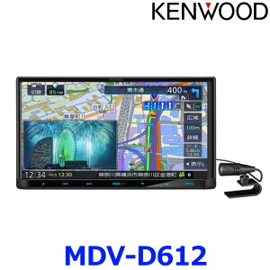 KENWOOD �P���E�b�h �ʑ��i�r �^�C�vD�V���[�Y MDV-D612 7V�^180mm���f�� �n��f�W�^��TV�`���[�i�[/Bluetooth���� HDMI���� �J�[�i�r
