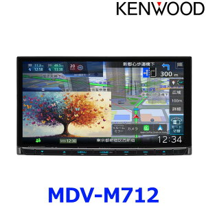 KENWOOD �P���E�b�h �ʑ��i�r �^�C�vM�V���[�Y MDV-M712 7V�^180mm���f�� ������HD�p�l������ �J�[�i�r