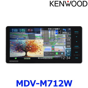 KENWOOD �P���E�b�h �ʑ��i�r �^�C�vM�V���[�Y MDV-M712W 7V�^200mm���C�h���f�� ������HD�p�l������ �J�[�i�r