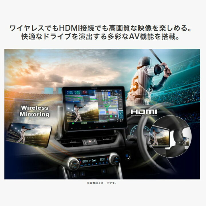 楽天市場】KENWOOD ケンウッド 彩速ナビ タイプMシリーズ MDV-M912L 9V 