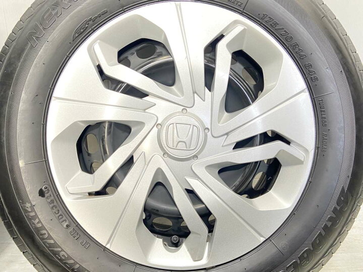 楽天市場】175/70R14 ブリヂストン ネクストリー ホンダ純正 14x5.5 