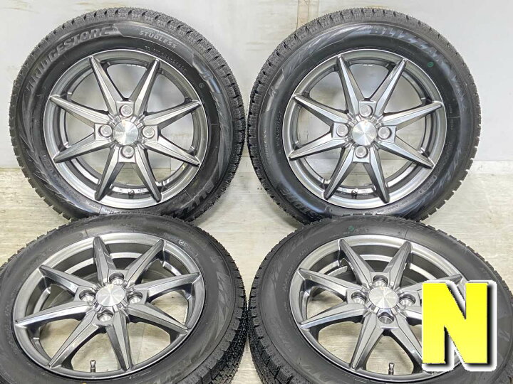 楽天市場】155/65R14 ブリヂストン ブリザック VRX2 HUMAN LINE 14x4.5 